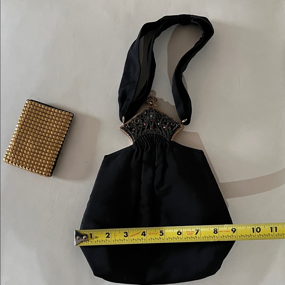 Designers Guild Black Evening Bag